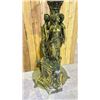 Image 2 : BRONZE WATER FOUNTAIN WITH LIONS AND MOUNTAIN GOAT MOTIF APPROX 85" TALL