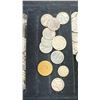 Image 3 : LARGE LOT OF CANADIAN CURRENCY INCLUDING SOME AMERICAN STEEL PENNIES , BUFFALO NICKEL & A 1942