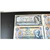 Image 2 : LOT OF 13 CANADIAN $5 BILLS