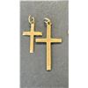 Image 2 : 4 10K GOLD CRUCIFIX PENDANTS