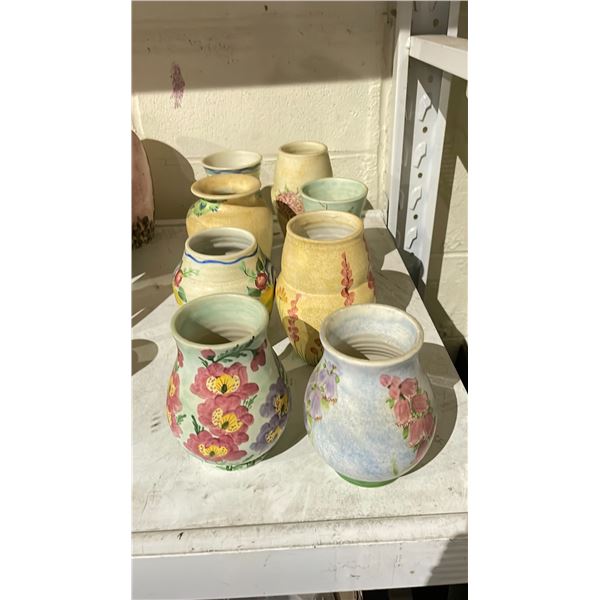 LOT OF ASSORTED RADFORD VASES