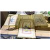 Image 7 : 3 SHELVES OF ASSORTED ITEMS INCLUDING; CHINESE FRAMED ART WORK, PAINTED BOWL, VASE, JADE CARVINGS