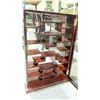 Image 2 : CHINESE ROSE WOOD HANGING DISPLAY UNIT *WITH KEY*