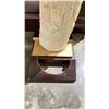Image 4 : CHINESE WOMAN CARVING ON STAND *STAND DAMAGE*