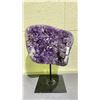 Image 1 : AMETHYST CLUSTER ON STAND APPROX 12X9" 3.4KG RETAIL $3200