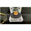 Image 3 : GENUINE AMETHYST ADJUSTABLE RING RETAIL $1100, GENUINE AMBER ADJUSTABLE RING RETAIL $400 AND GOLD