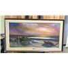 Image 1 : FRAMED ORIGINAL OIL ON CANVAS BY BENNY SPAGNOLO 55" X 31"
