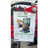Image 7 : MIVA VA13C 2024 RED 13.5 HP GAS POWERED ENCLOSED RUBBER TRACK MINI EXCAVATOR WITH ATTACHED