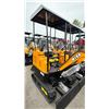 Image 2 : MIVA VA15 2024 YELLOW 13.5 HP GAS POWERED RUBBER TRACK MINI EXCAVATOR WITH ATTACHED