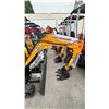 Image 3 : MIVA VA15 2024 YELLOW 13.5 HP GAS POWERED RUBBER TRACK MINI EXCAVATOR WITH ATTACHED