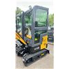 Image 2 : AGT INDUSTRIAL H13R 2024 YELLOW 13.5 HP GAS POWERED ENCLOSED RUBBER TRACK MINI EXCAVATOR WITH