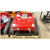 Image 2 : EGN COMMERCIAL EG750 RED GAS POWERED TRACK DRIVEN REMOTE CONTROLLED CRAWLER LAWN MOWER WITH