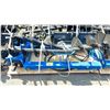 Image 2 : BLUE GIYI 3 PC SKID STEER AUGER ATTACHMENT SET