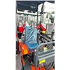 Image 2 : MIVA VA08 2024 ORANGE 13.5 HP GAS POWERED RUBBER TRACK MINI EXCAVATOR WITH ATTACHED