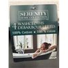 Image 2 : Serenity Home Collection Washcloths (2 x 4)