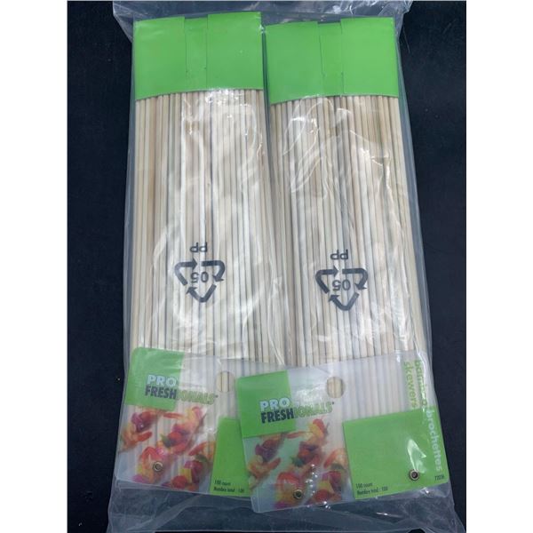 Wooden Skewers (2 x 100)
