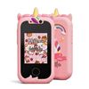 Image 1 : Kids Smart Phone Camera Toys Touchscreen Learning Toy for 3-8 Year Old Boys Girls Phone MP3 Player C