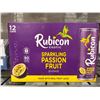 Image 1 : CASE LOT - Rubicon Exotic sparkling passion fruit beverage 12 x 355mL
