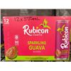 Image 1 : CASE LOT - Rubicon Exotic Sparkling Guava beverage 12 x 355ml