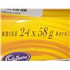 Image 3 : CASE LOT - Cadbury Wunderbar peanut butter caramel chocolate bar 24 x 58g