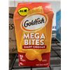 Image 2 : CASE LOT - Goldfish Mega bites sharp cheddar 12 x 167g