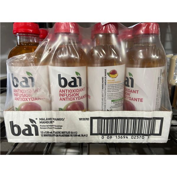 CASE LOT - Bai Mango Flavoured water beverage 12 x 530ml