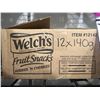 Image 2 : CASE LOT - Welch's Fruit snacks Berries 'n Cherries natural flavours 12 x 140g