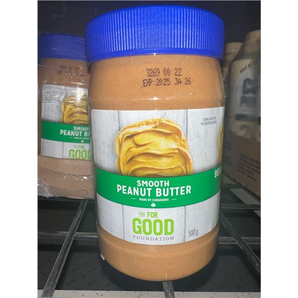 CASE LOT - Smooth Peanut Butter 12 x 500g