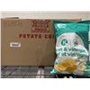 Image 1 : CASE LOT - Salt & Vinegar potato chips 8 x 180g