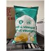Image 2 : CASE LOT - Salt & Vinegar potato chips 8 x 180g