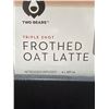 Image 2 : CASE LOT - Two Bears Triple shot frothed oat latte 6 x 207ml