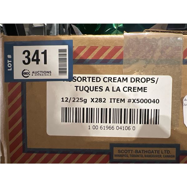 CASE LOT - Nutty Club Assorted Cream Drops 12 x 225g