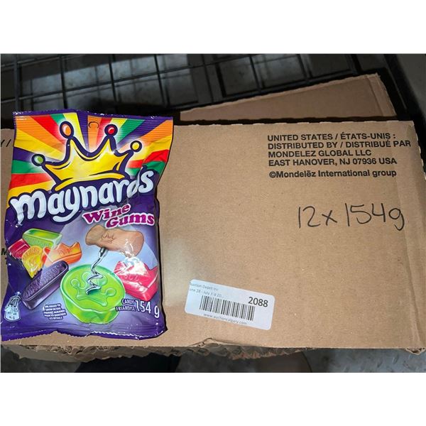 CASE LOT - Maynards Wine Gums 12 x 154g