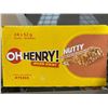 Image 1 : CASE LOT - OH Henry Nutty limited edition Crunchy peanuts wrapped in chewy caramel Candy 24 x 52 g