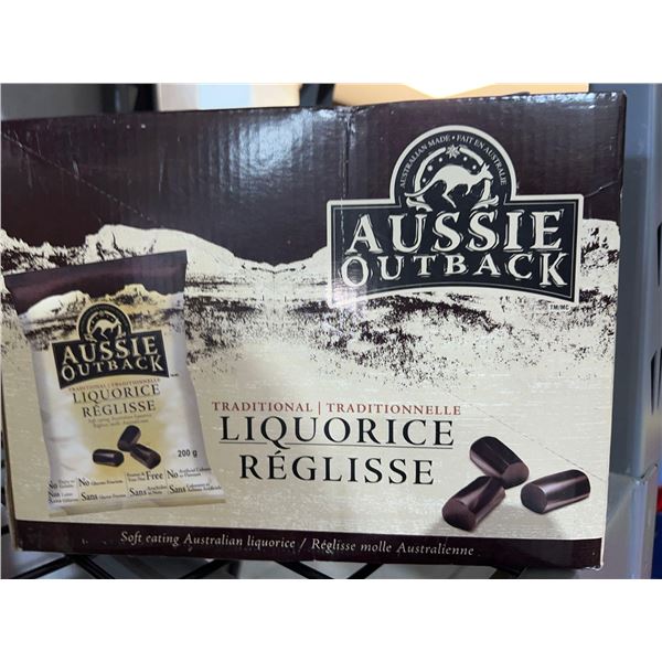 CASE LOT - Aussie Outback Traditional Australian liquorice 8 x 200g