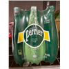 Image 1 : CASE LOT - Perrier Carbonated natural spring water 6 x 1L