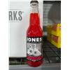 Image 2 : CASE LOT - Jones Cane sugar soda Strawberry lime soda 12 x 355ml