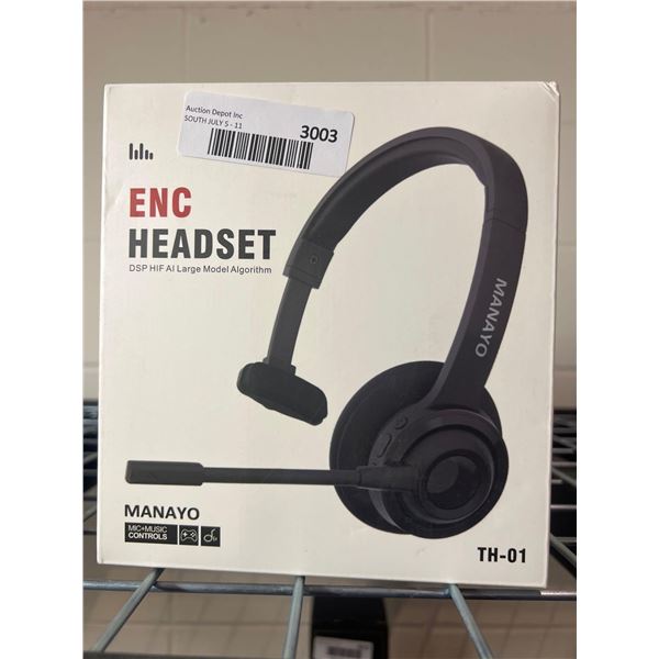 Manayo TH-01 ENC headset with built in microphone