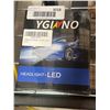 Image 1 : YGINNO H7 LED Headlight Bulbs, 2022 Upgraded 100W 20000 Lumens 600% brighter LED Headlights Conversi