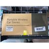 Image 1 : Portable wireless car stereo with IOS carplay and android auto recievers