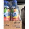 Image 2 : Snapple Zero sugar peach tea 12 x 473ml