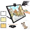 Image 1 : A3 Light Pad, Wireless Battery Powered Light Box 3 Colors Stepless Dimmable and 6 Levels of Brightne