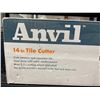 Image 3 : Anvil 10214ANV 14 in. Ceramic and Porcelain Tile Cutter