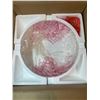 Image 3 : Prominence Home Madalyn 13" Brushed Nickel Flush Mount Clear Square Glass Drum Ceiling Light - 51536
