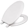 Image 1 : Centoco Elongated Toilet Seat White