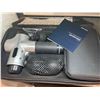 Image 1 : Percussion Massage Gun with Case and Replacment Heads