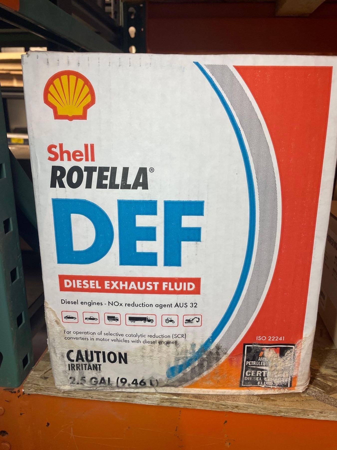 Shell Rotella Diesel Exhaust Fluid 2.5 Gallons