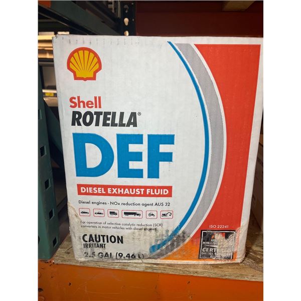 Shell Rotella Diesel Exhaust Fluid 2.5 Gallons