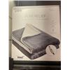 Image 2 : Pure Enrichment PureRelief Plush Heated Throw Blanket - Fast-Heating 50” x 60” Ele