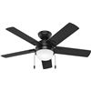 Image 1 : Hunter Black Ceiling Fan (PHOTO MAY NOT MATCH PRODUCT EXACTLY)
